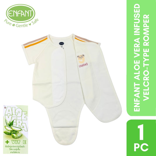 Enfant Aloe Vera Infused Velcro-Type Romper