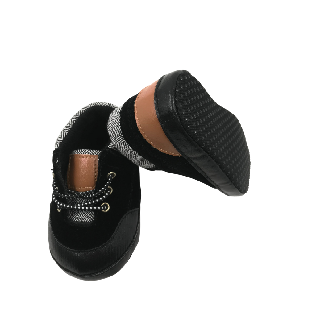 Enfant Baby Shoes Black Shoes for Baby