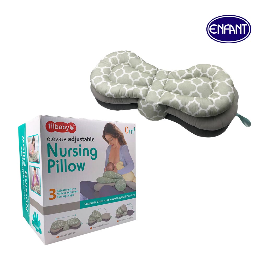 Enfant Nursing Pillow(Nursing Pillow and Position Breastfeeding Baby,Elevate Adjustable for Newborn