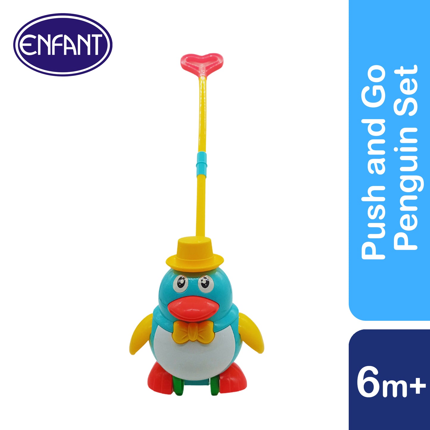 ENFANT BABY PUSH AND GO PENGUIN SET