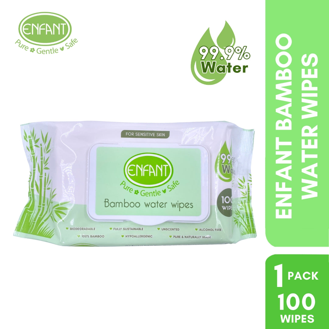 ENFANT BABY BAMBOO WATER WIPES
