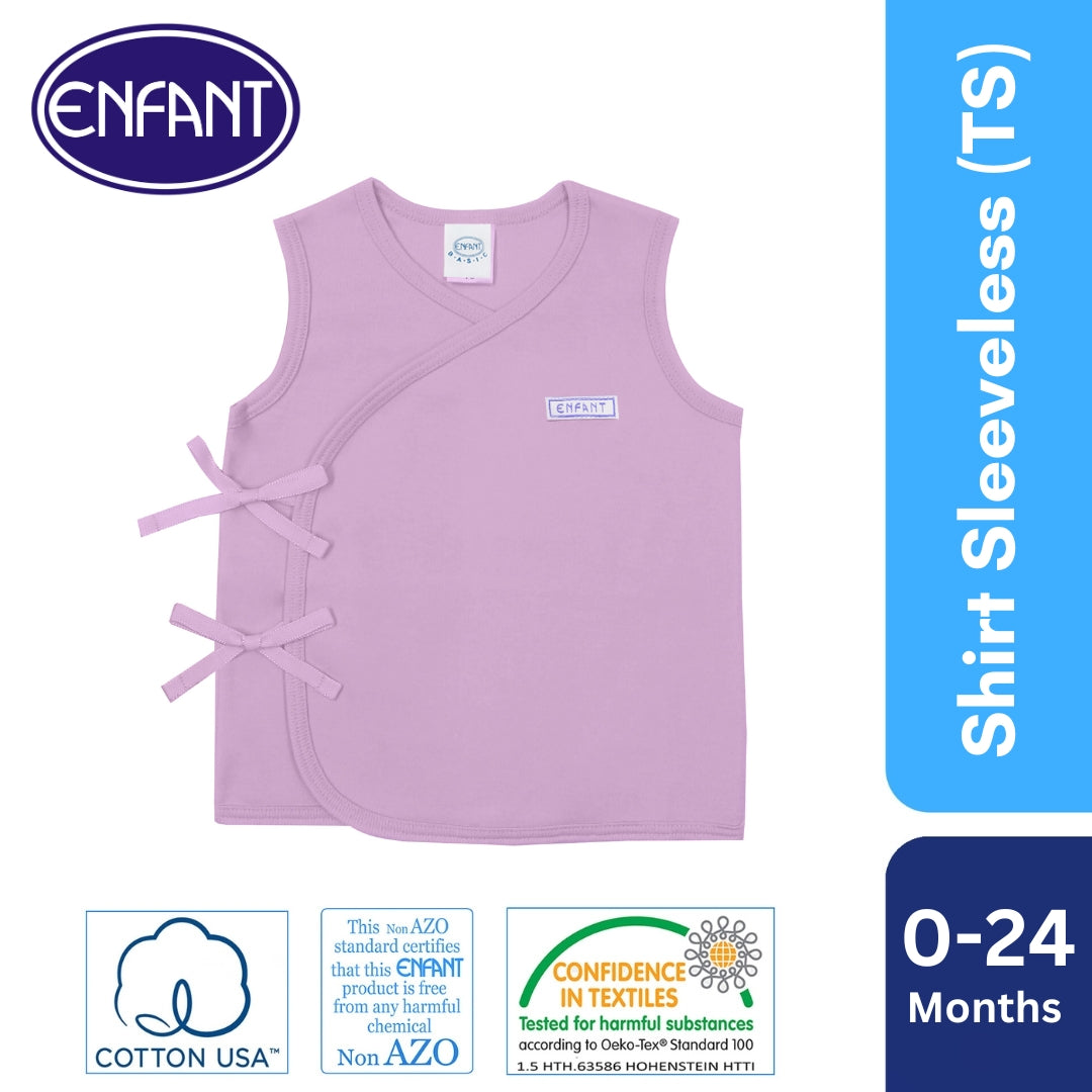 Enfant Shirt Sleeveless (Ties Side Style)