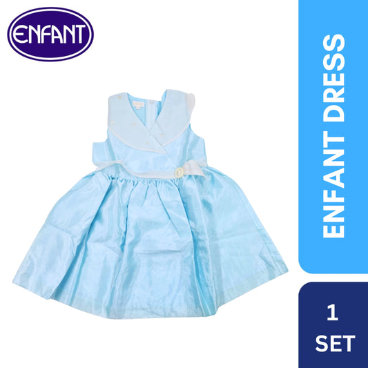 Enfant Dress Color Blue