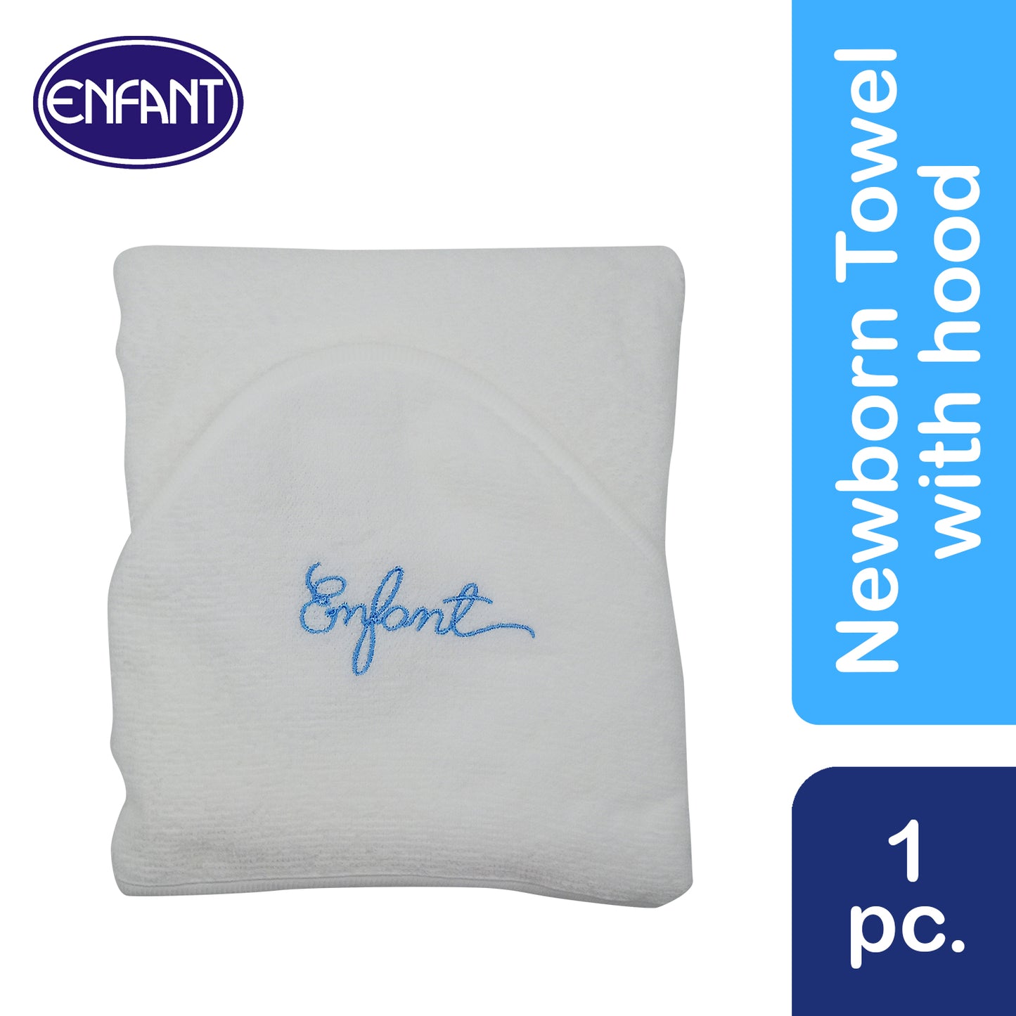 Enfant Baby Towel with Hood (67x70 cm)