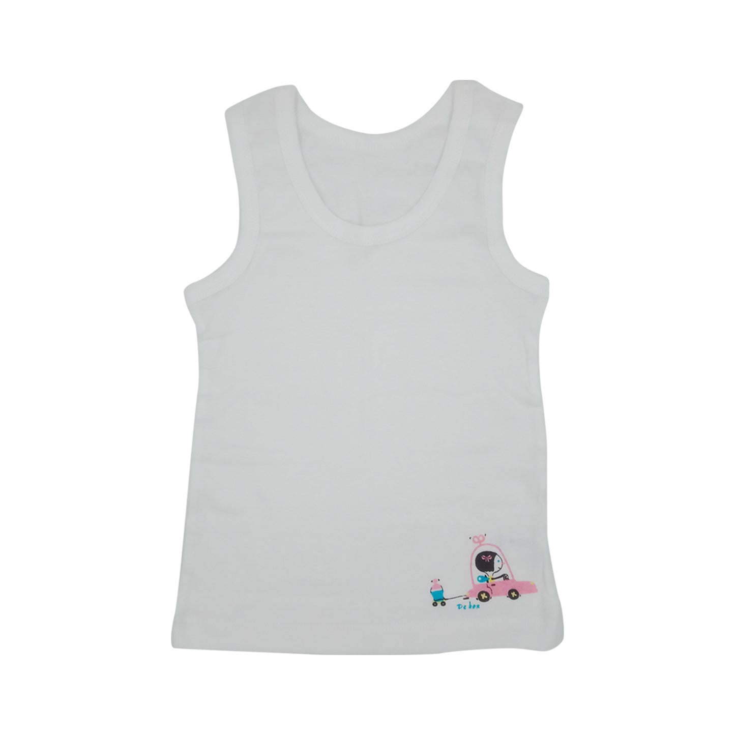 Enfant Vest Sando Girl with cute design (1-4 yrs old)