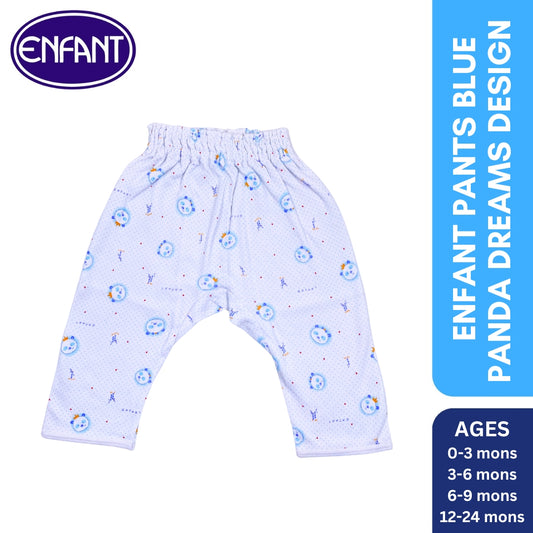 Enfant Pants Blue Panda Dreams Design 2013