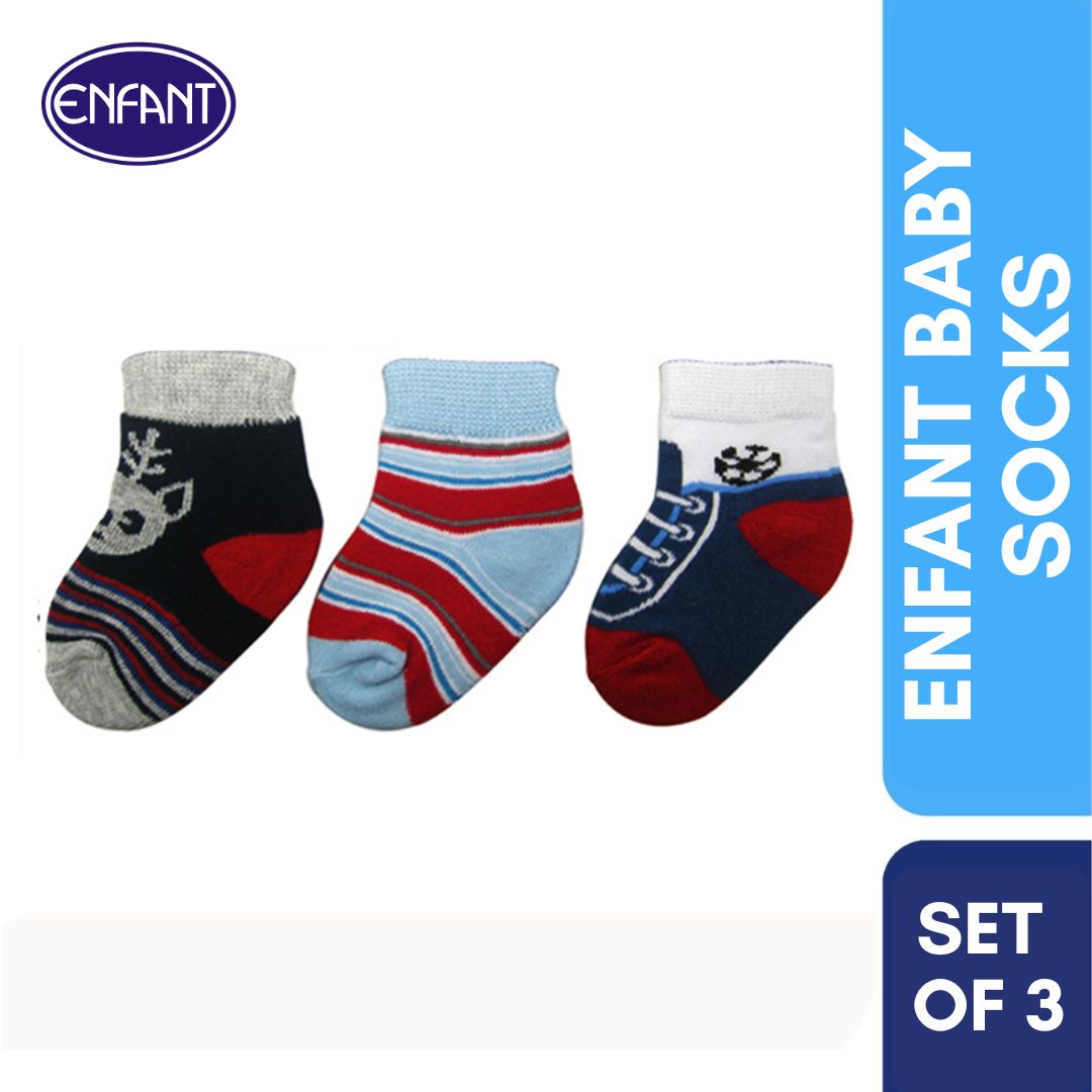 Enfant Baby Girl  Socks with Design