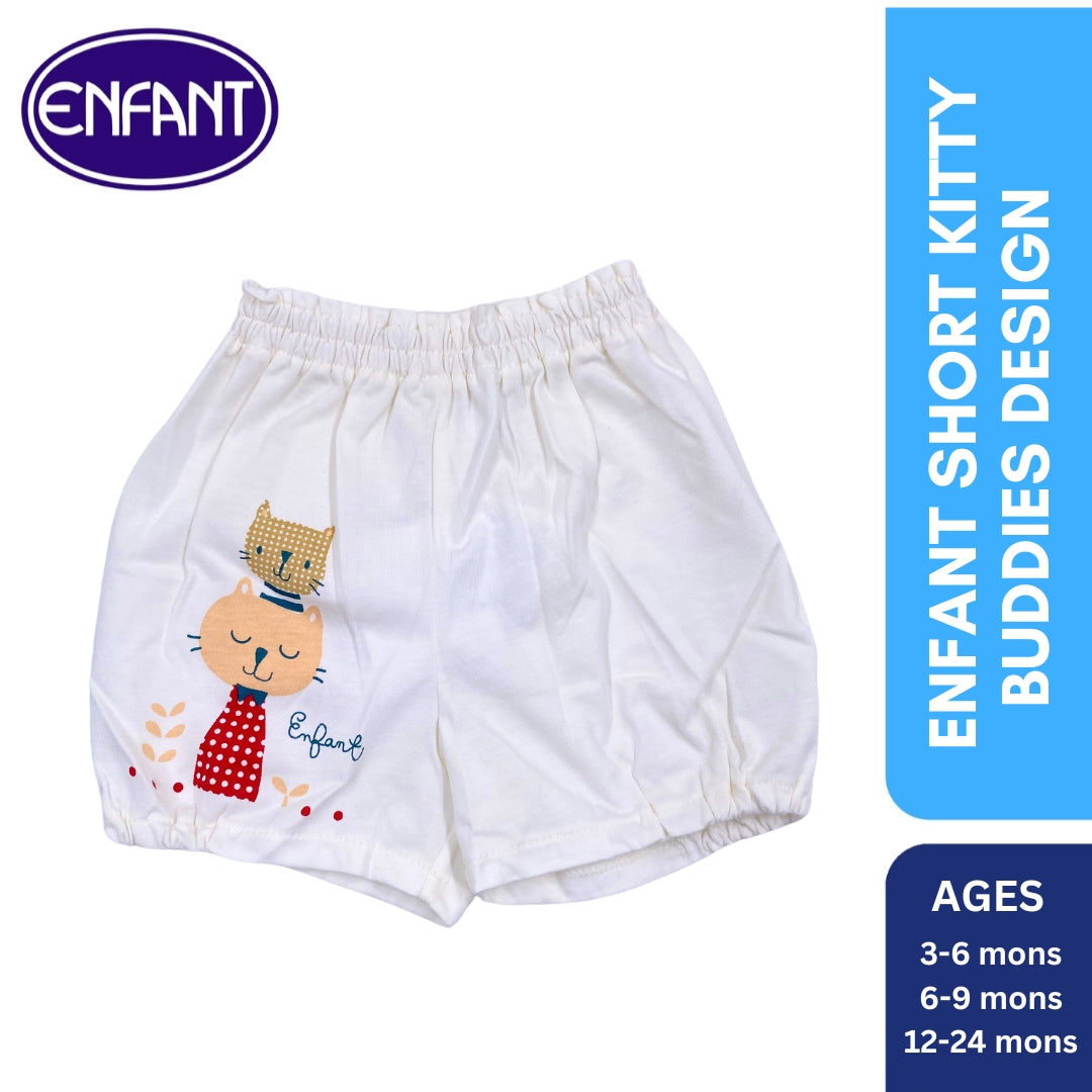 Enfant Short Kitty Buddies Design 2014