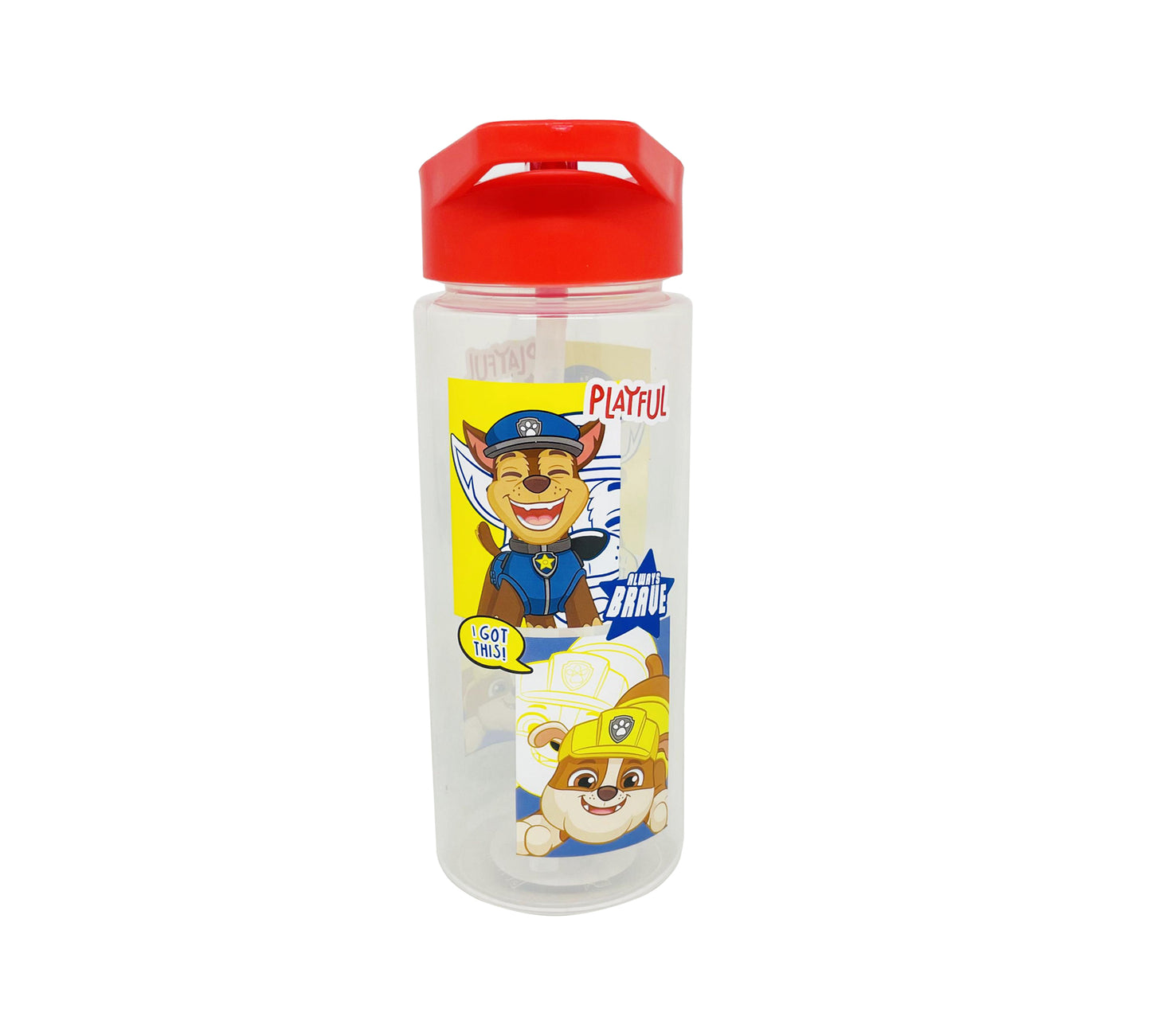 PAW PATROL WATER BOTTLE Straw opening FOR TODDLER and Kids