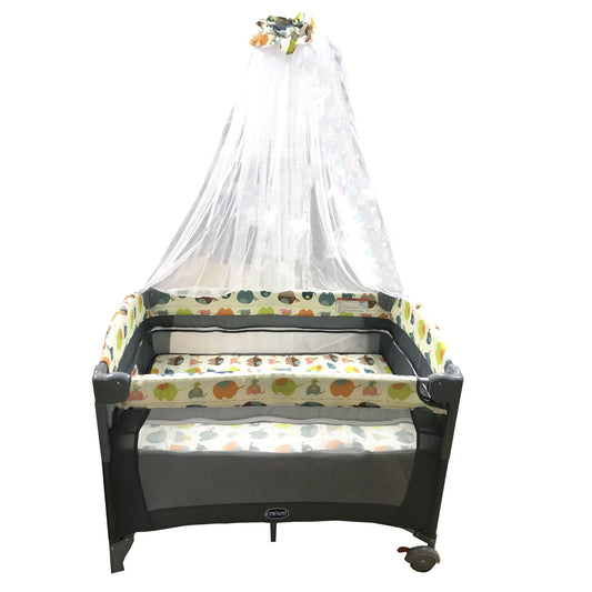 Enfant Baby Comfortable Playpen Crib CoSleeper and Pack and Play. With Mosquito Net