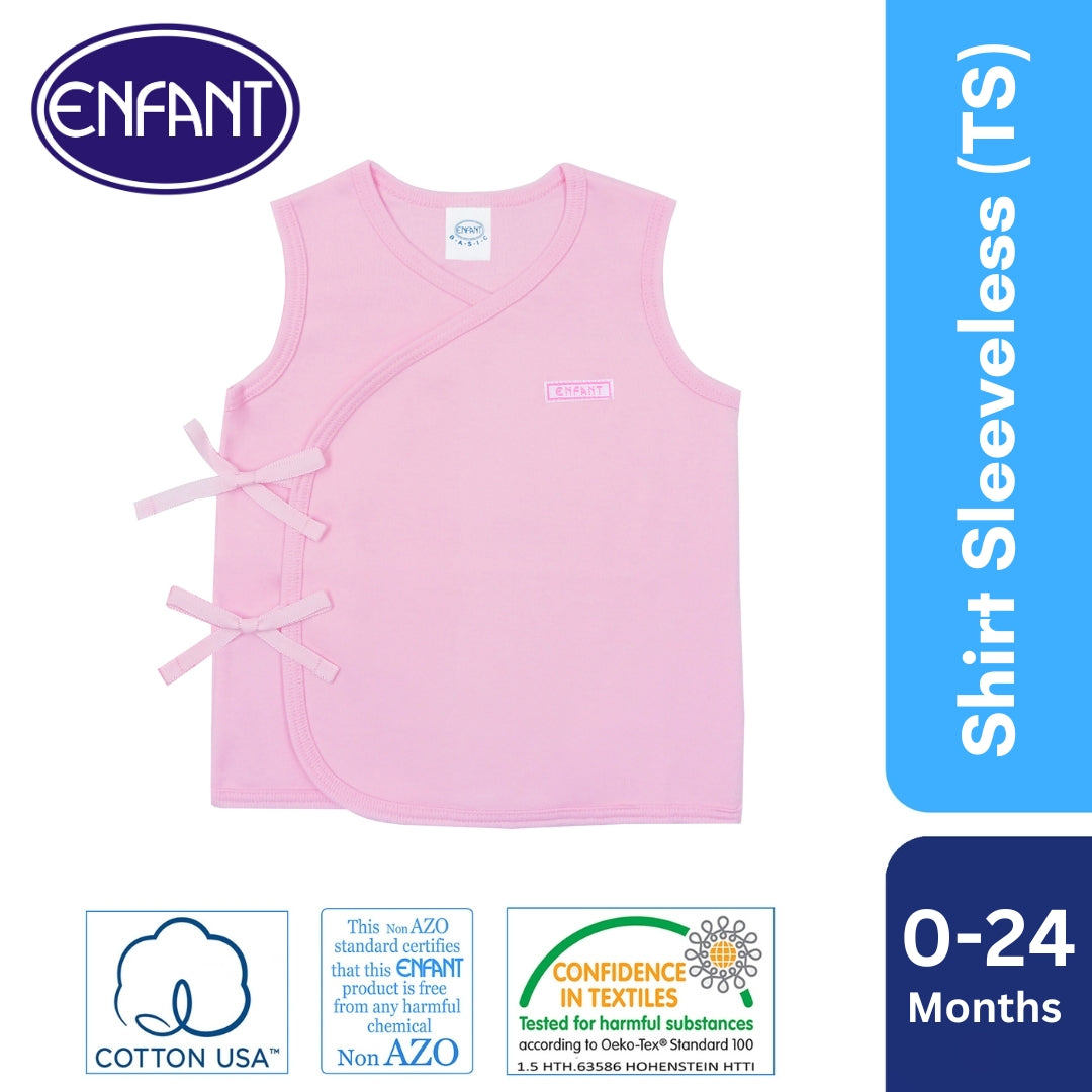 Enfant Shirt Sleeveless (Ties Side Style)