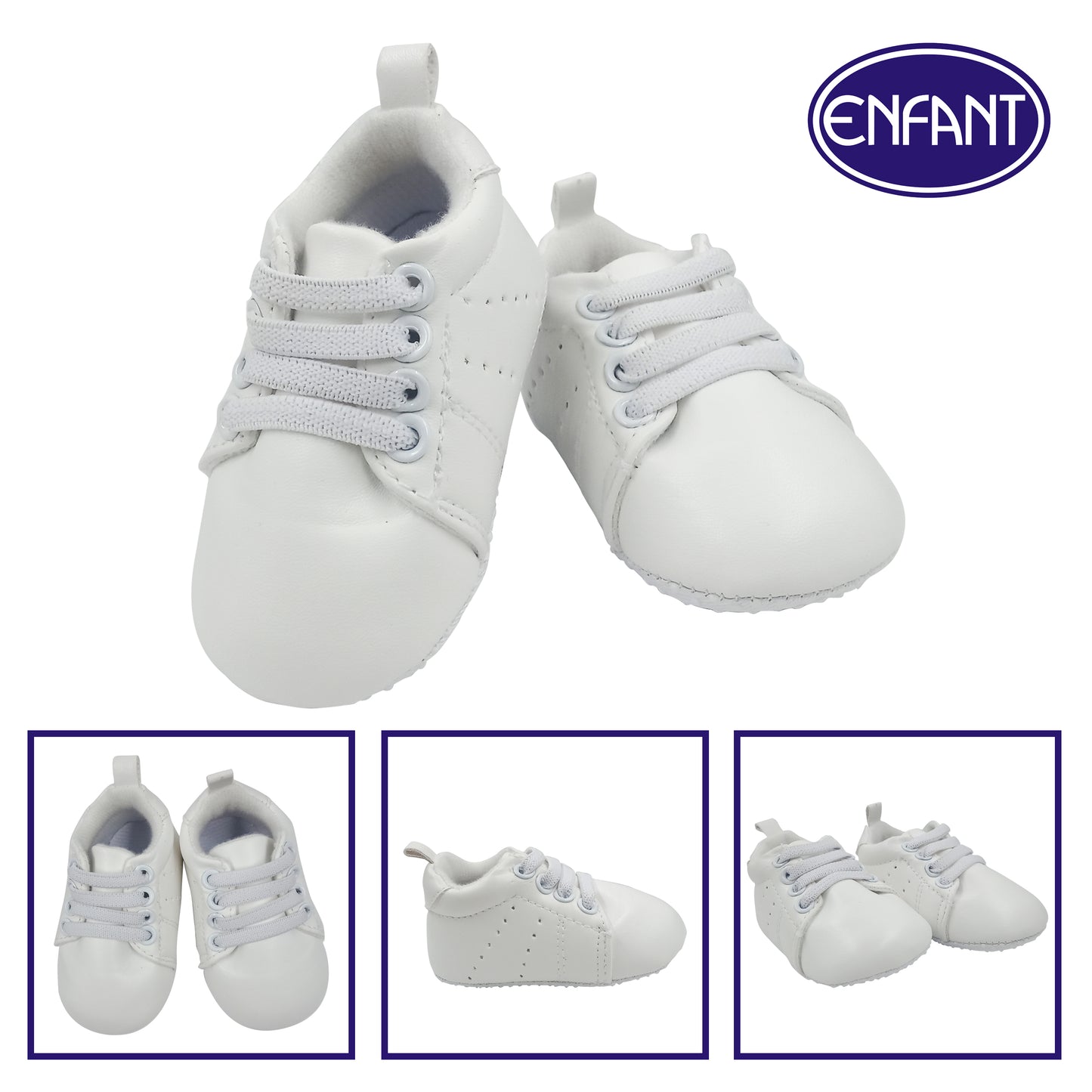 Enfant Baby Boy Shoes for 0-6/6-12/12-18 months