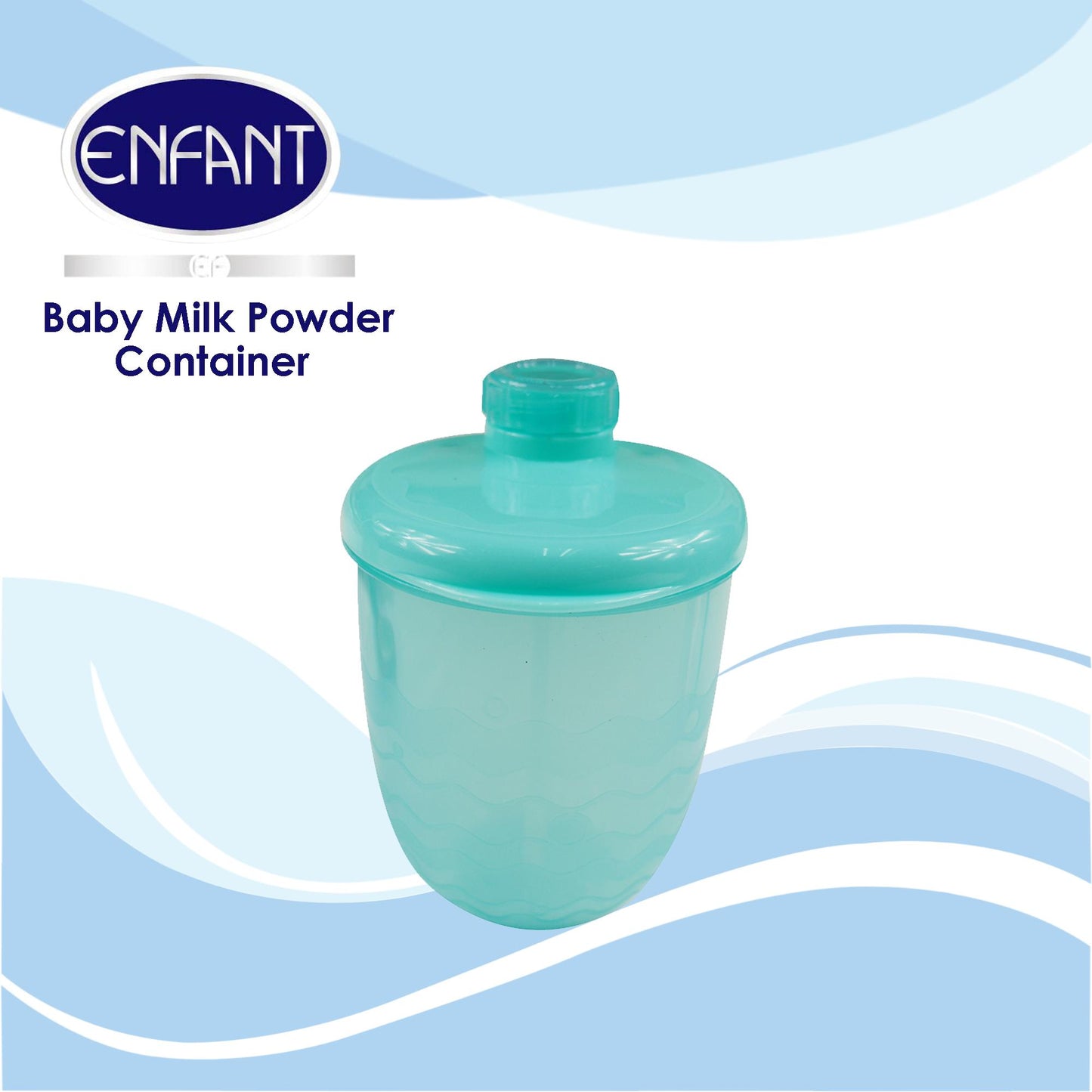 Enfant Baby Milk Container (blue and pink)