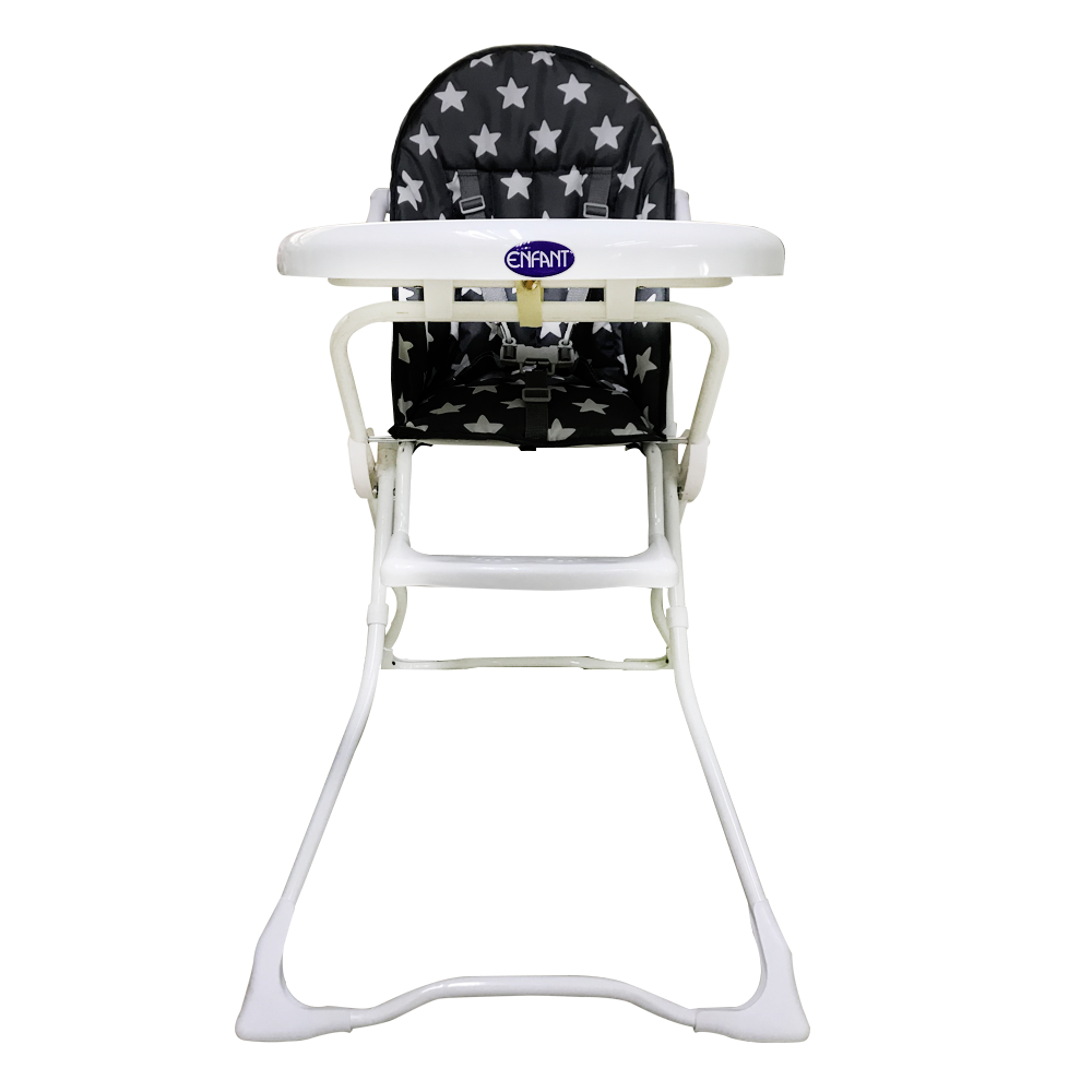 Baby Feeding High Chair removable tray. Fully Foldable.