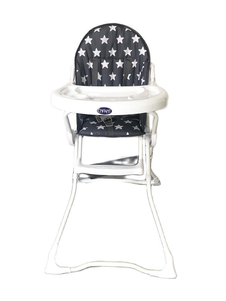 Baby Feeding High Chair removable tray. Fully Foldable.