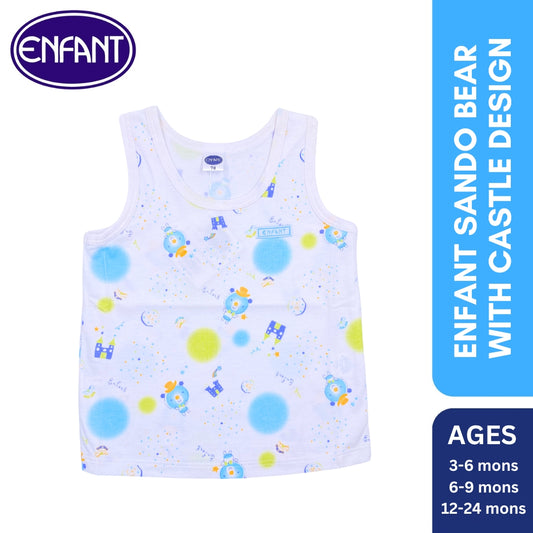 Enfant Sando Bear With Castle Design  2013