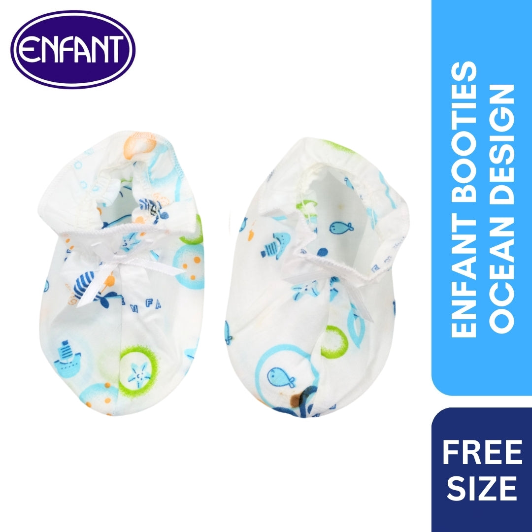 Enfant Booties  Ocean design - 2012