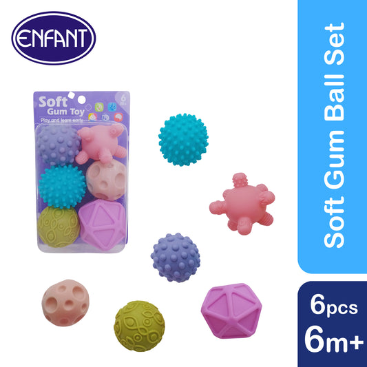 ENFANT SOFT GUM TOY PLAY AND LEARN EARLY FOR TODDLER