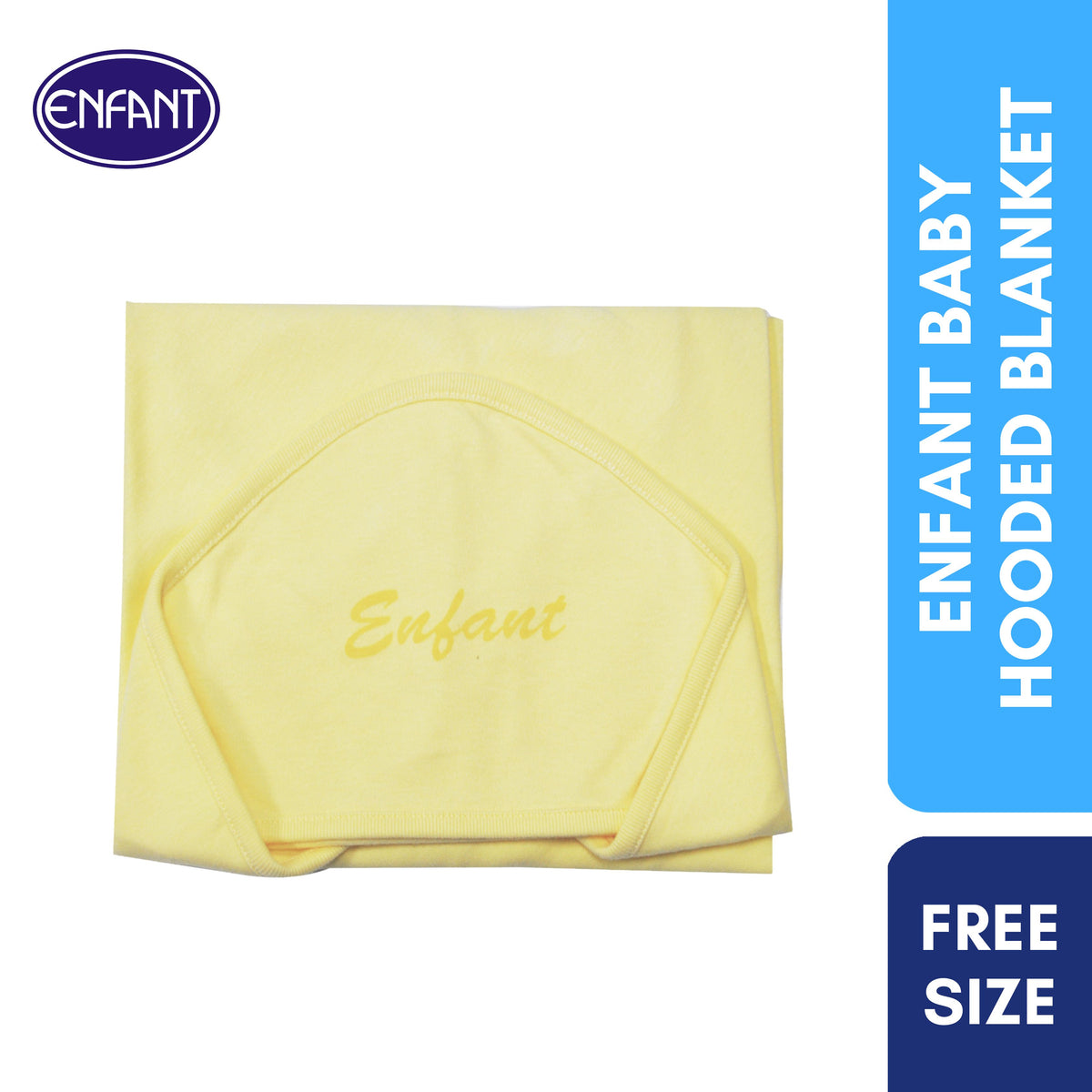 Enfant 100% Cotton Baby Newborn Receiving Blanket  with Hood
