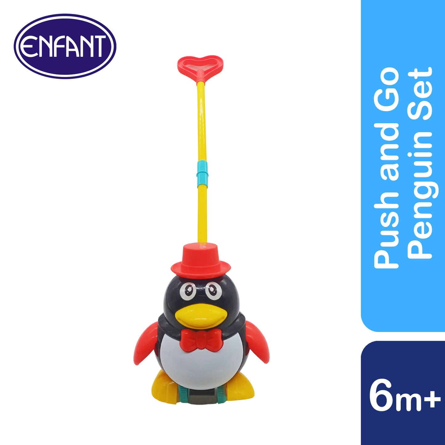 ENFANT BABY PUSH AND GO PENGUIN SET