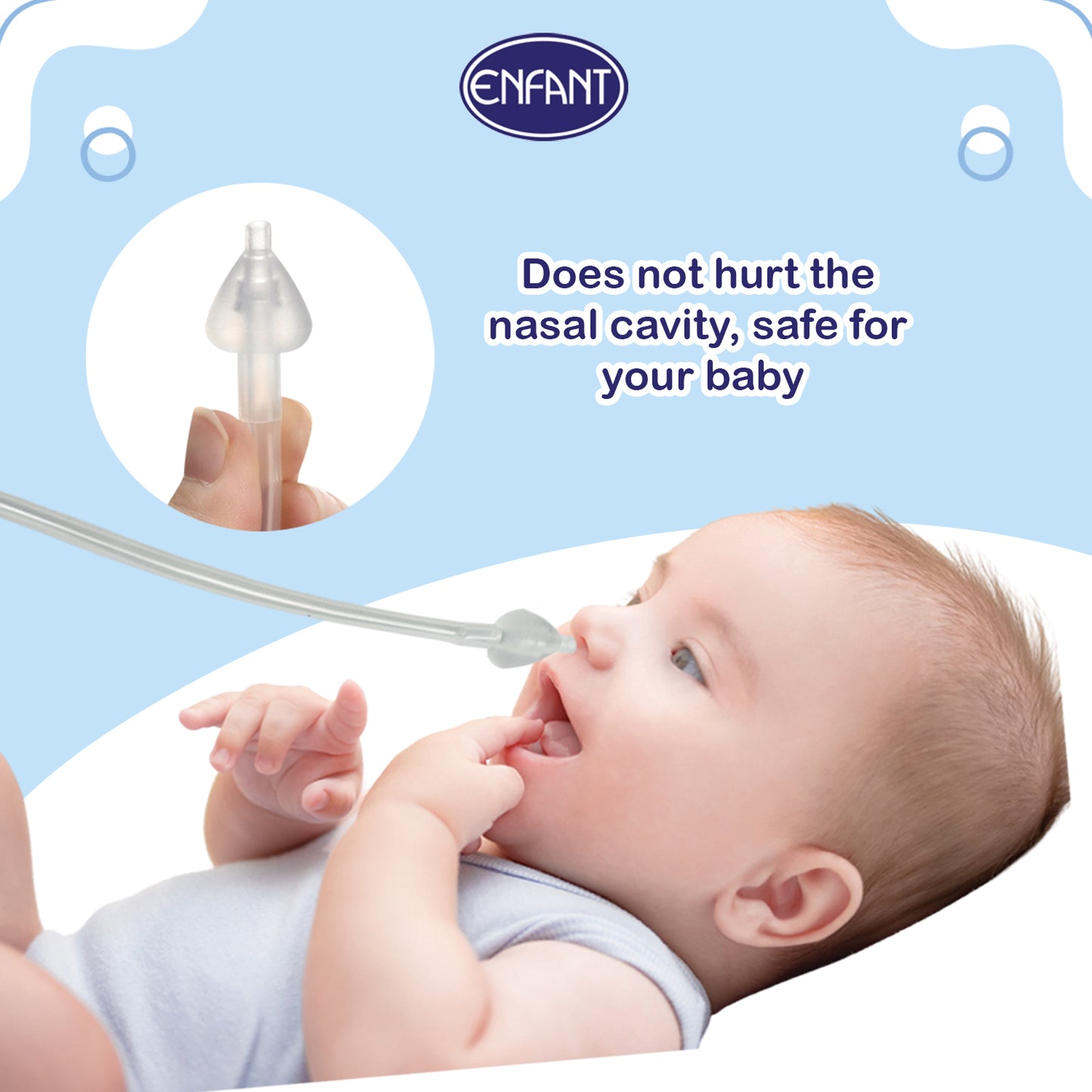 Enfant Baby Nasal Aspirator for baby  - Nose