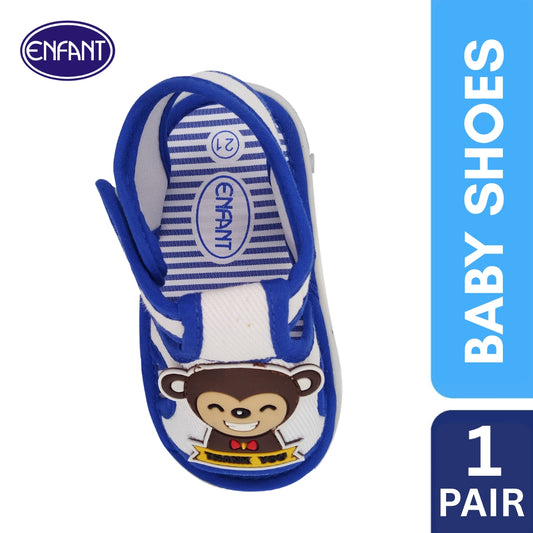 Enfant Baby Walker Shoes Sandals with Sound Monkey Design