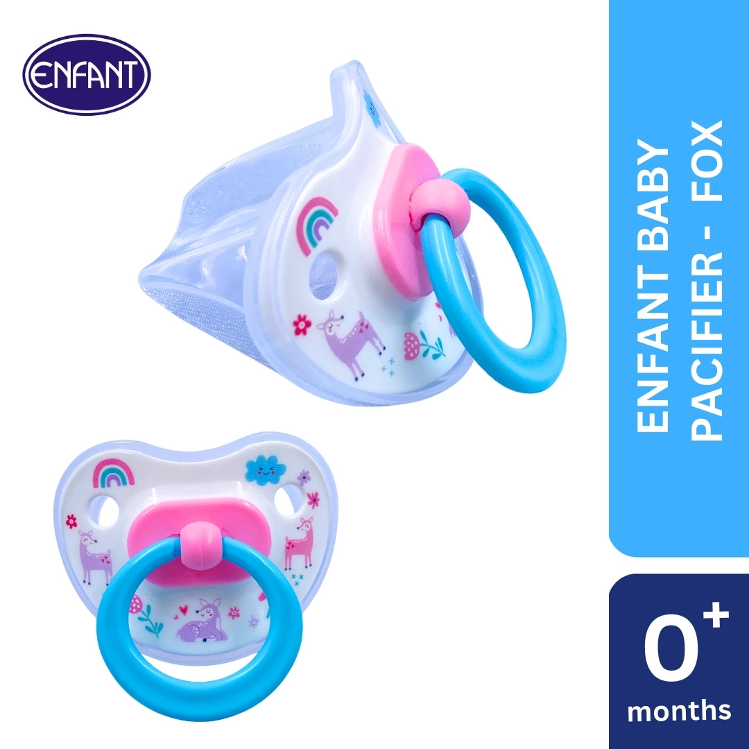 ENFANT BABY PACIFIER WITH ANIMAL DESIGNS