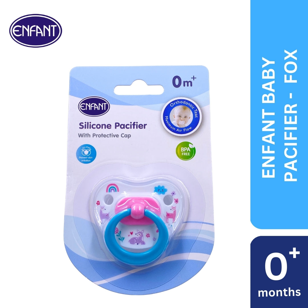 ENFANT BABY PACIFIER WITH ANIMAL DESIGNS