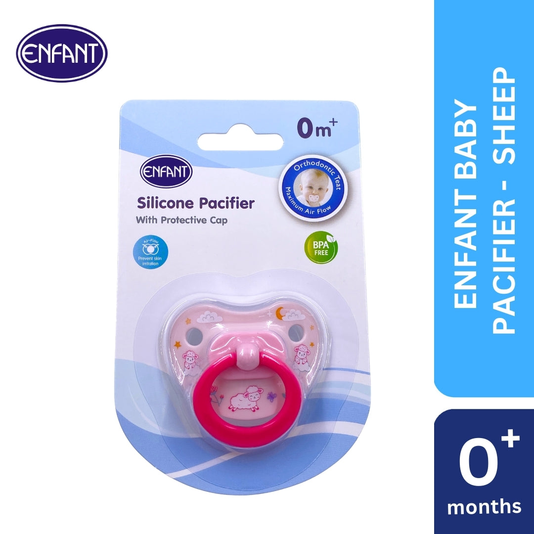 ENFANT BABY PACIFIER WITH ANIMAL DESIGNS