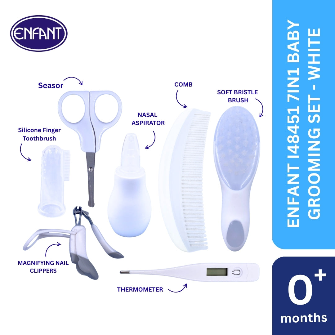 ENFANT BABY GROOMING KIT 7 BABY ESSENTIALS