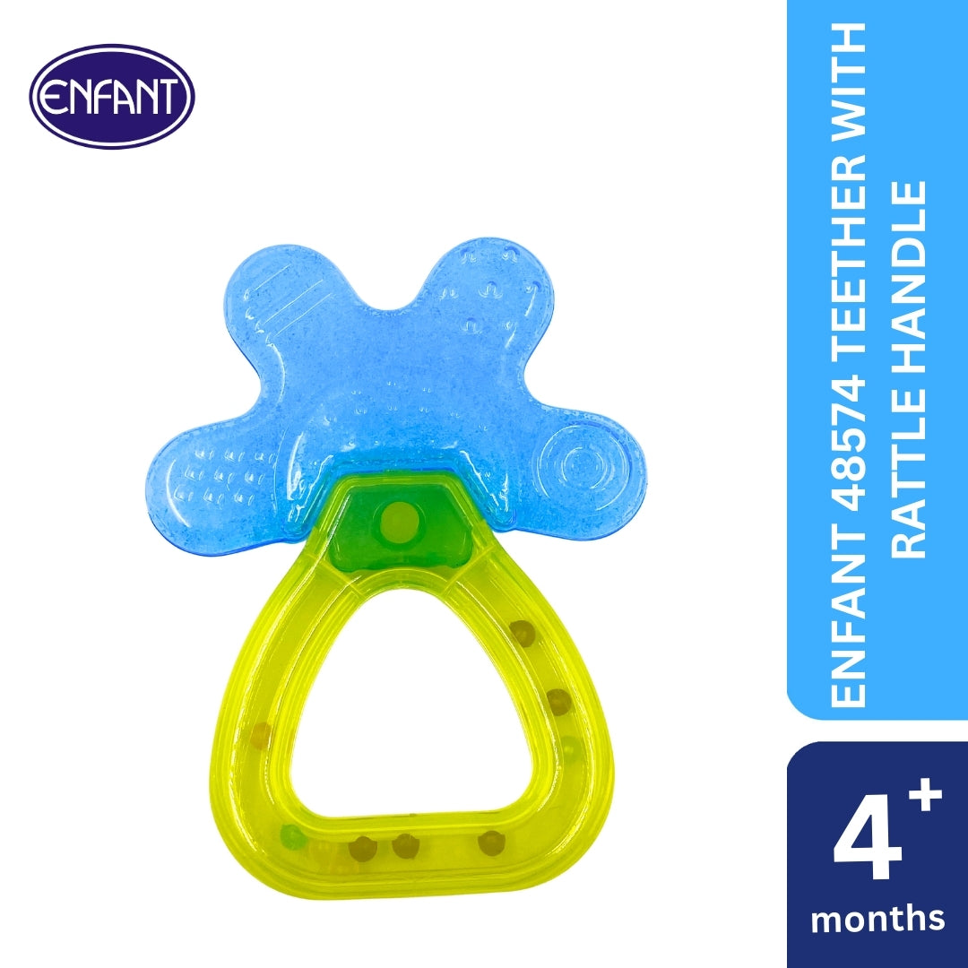ENFANT RATTLE WATER FILLED TEETHER FOR TEETHING RELIEF