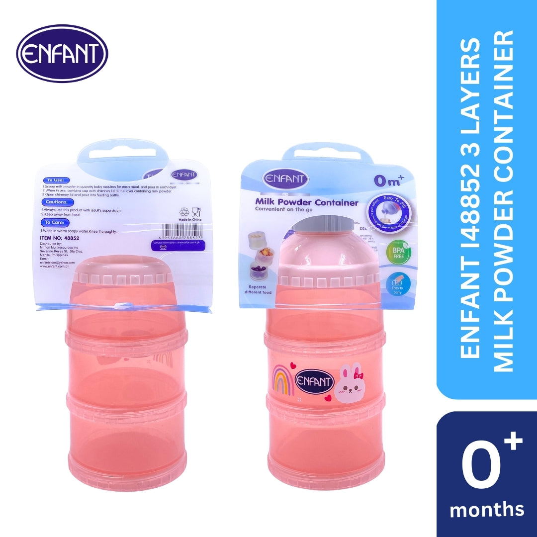 ENFANT BABY MILK POWDER CONTAINER 3 LAYERS