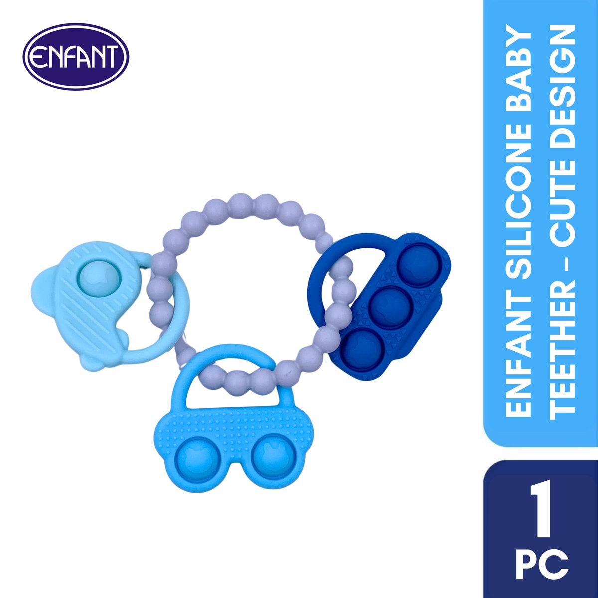 ENFANT Silicone Baby Teether – Cute Design
