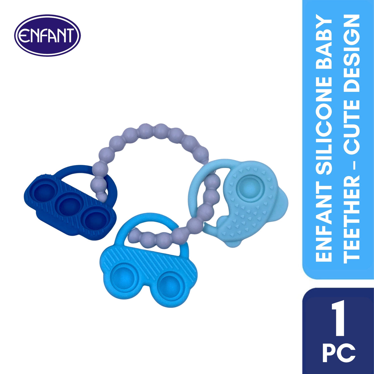 ENFANT Silicone Baby Teether – Cute Design