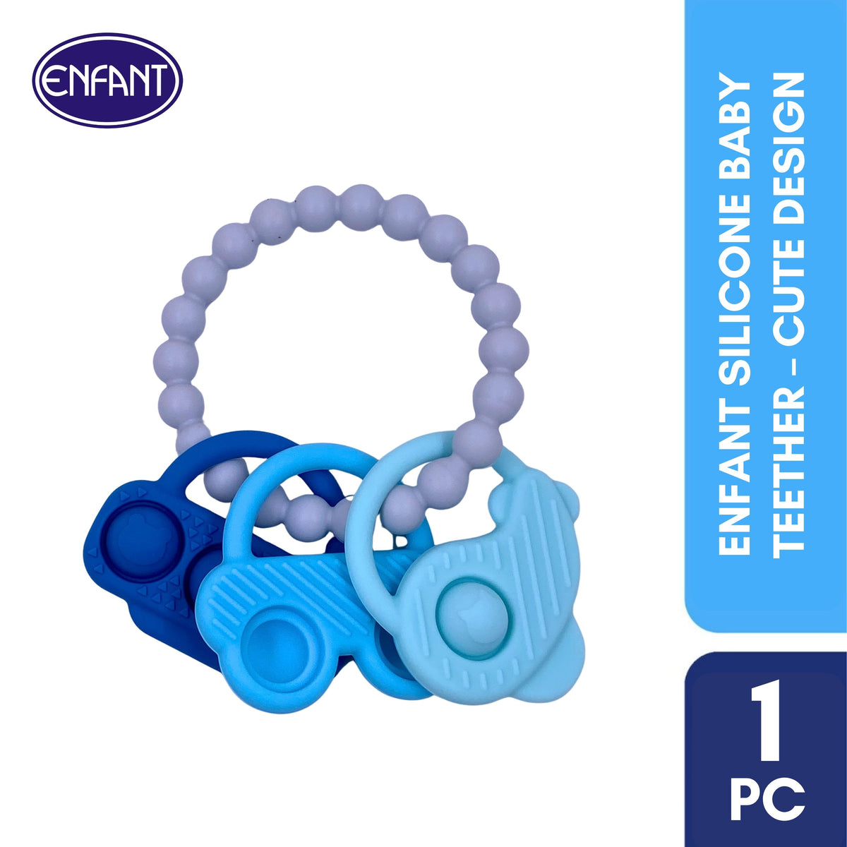 ENFANT Silicone Baby Teether – Cute Design