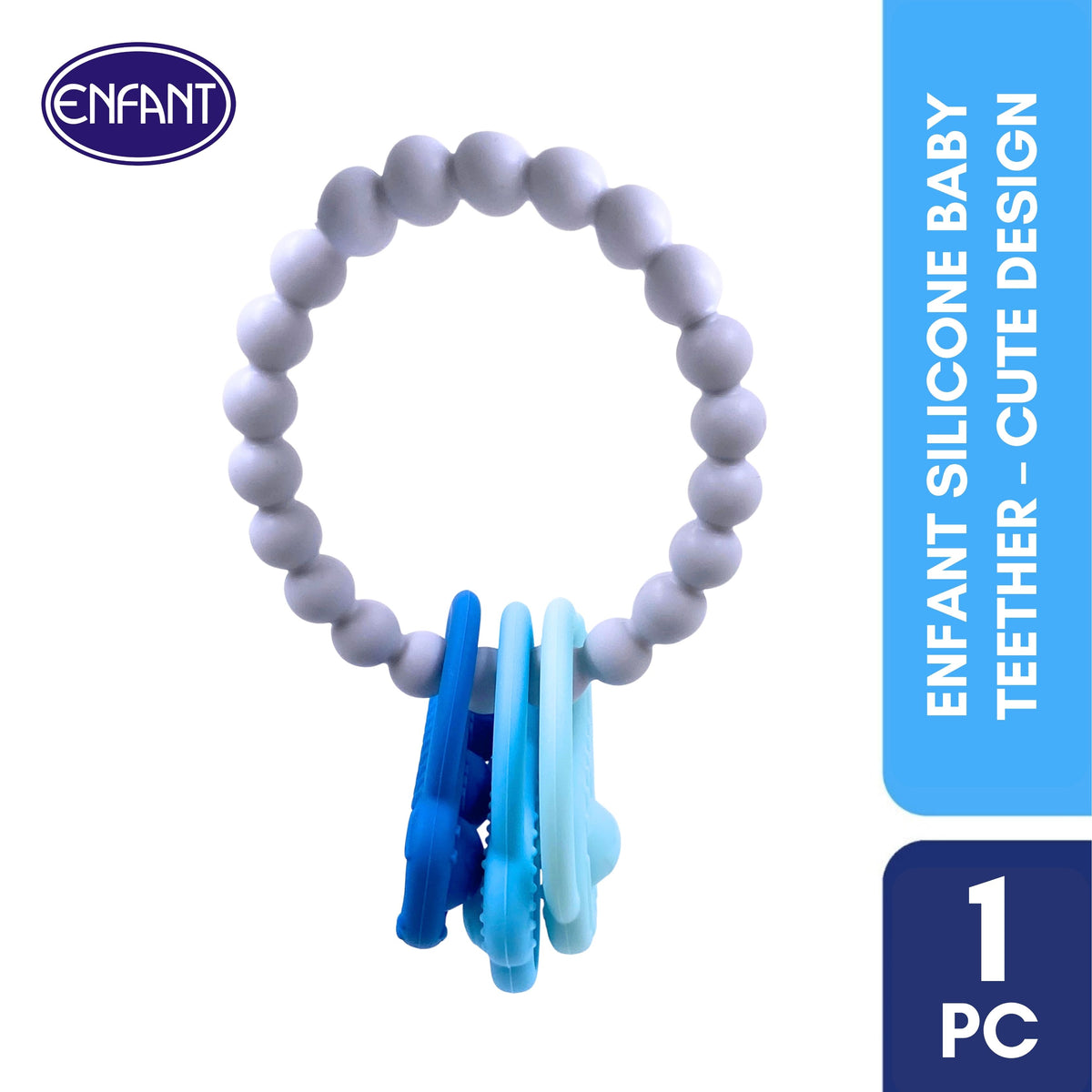 ENFANT Silicone Baby Teether – Cute Design