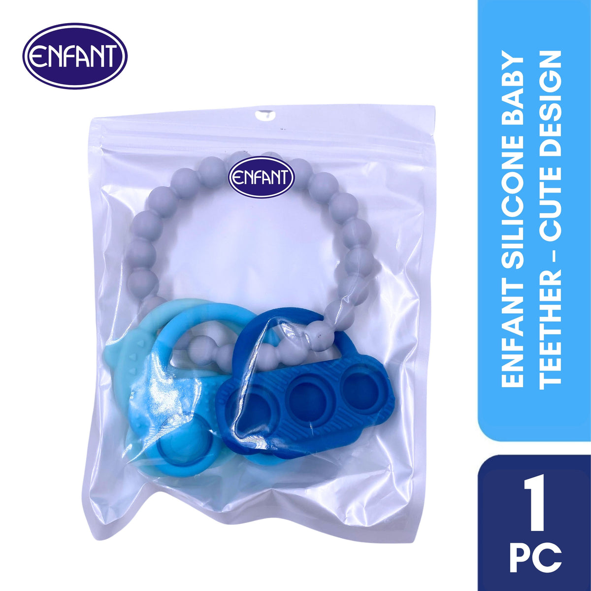 ENFANT Silicone Baby Teether – Cute Design