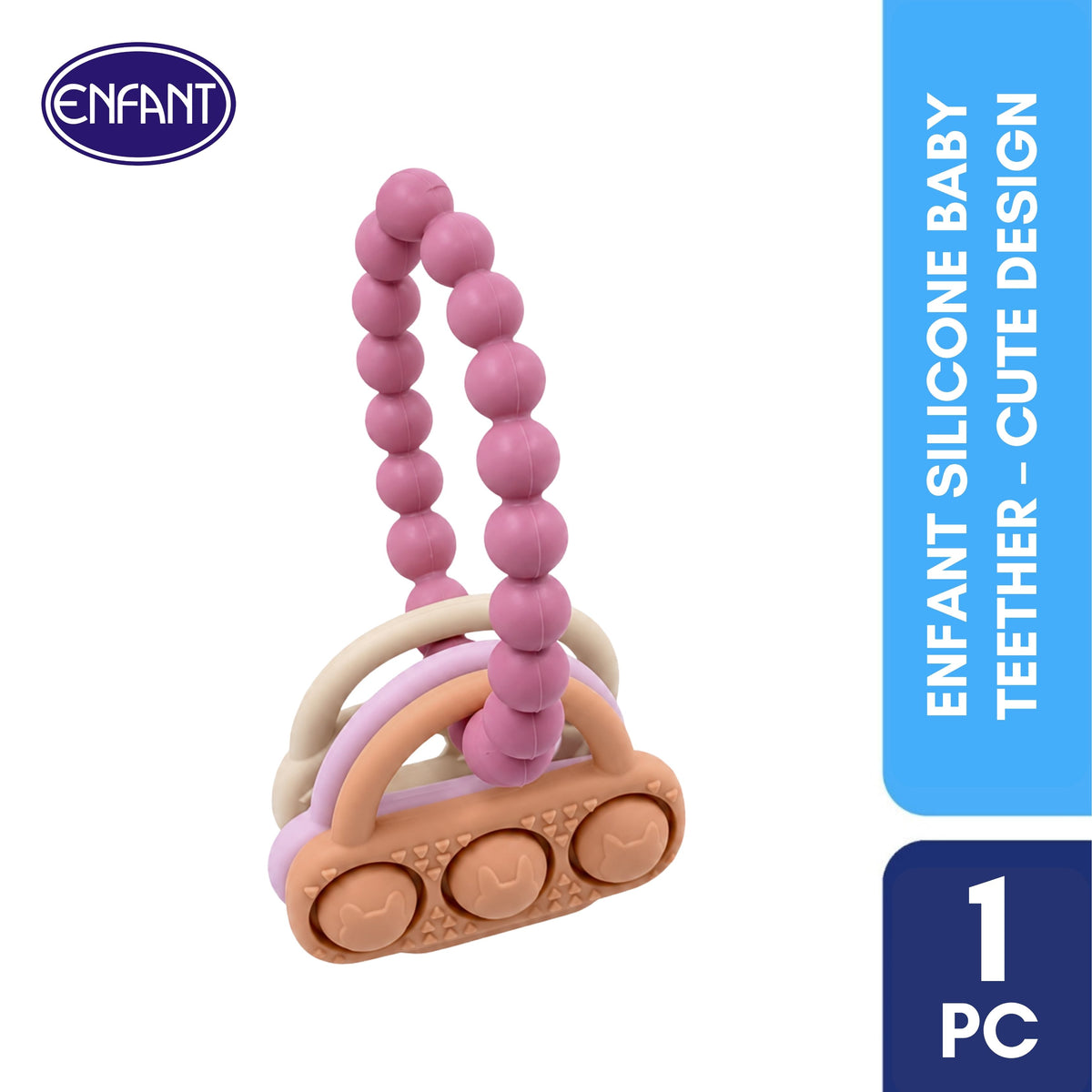 ENFANT Silicone Baby Teether – Cute Design