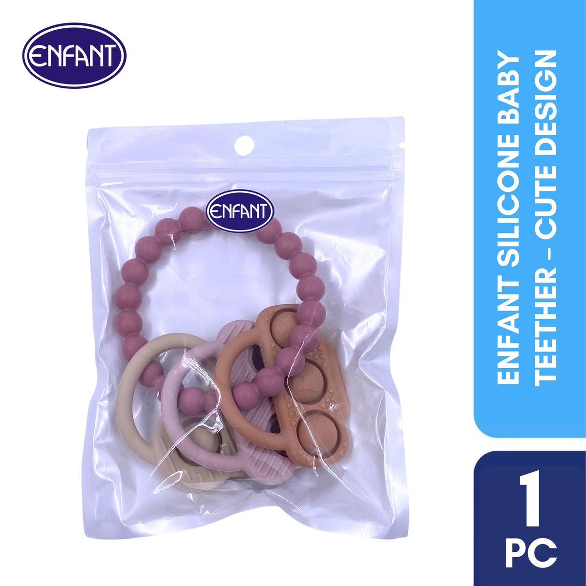 ENFANT Silicone Baby Teether – Cute Design