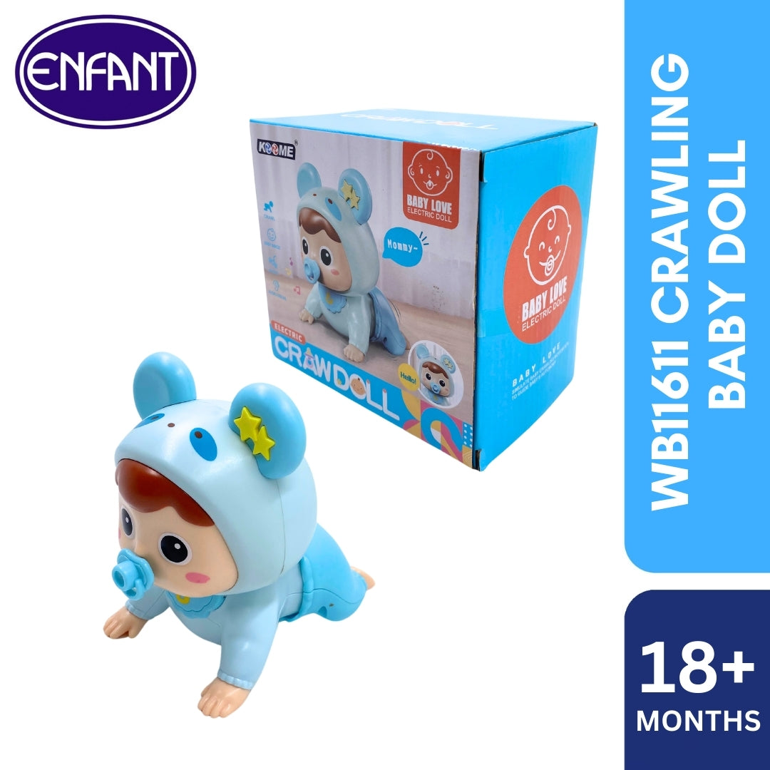 enfant crawling baby toy with baby sound