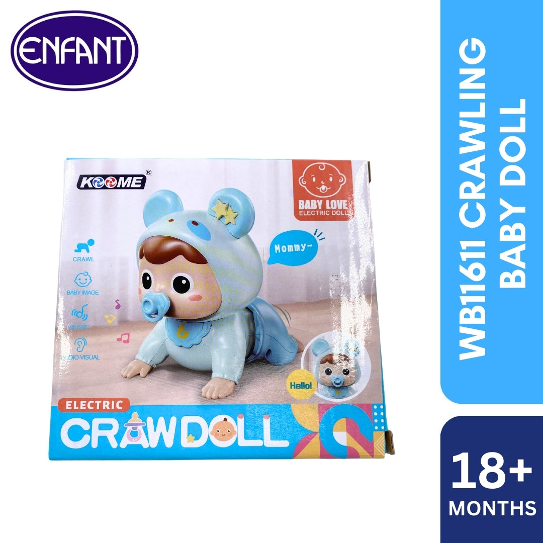 enfant crawling baby toy with baby sound