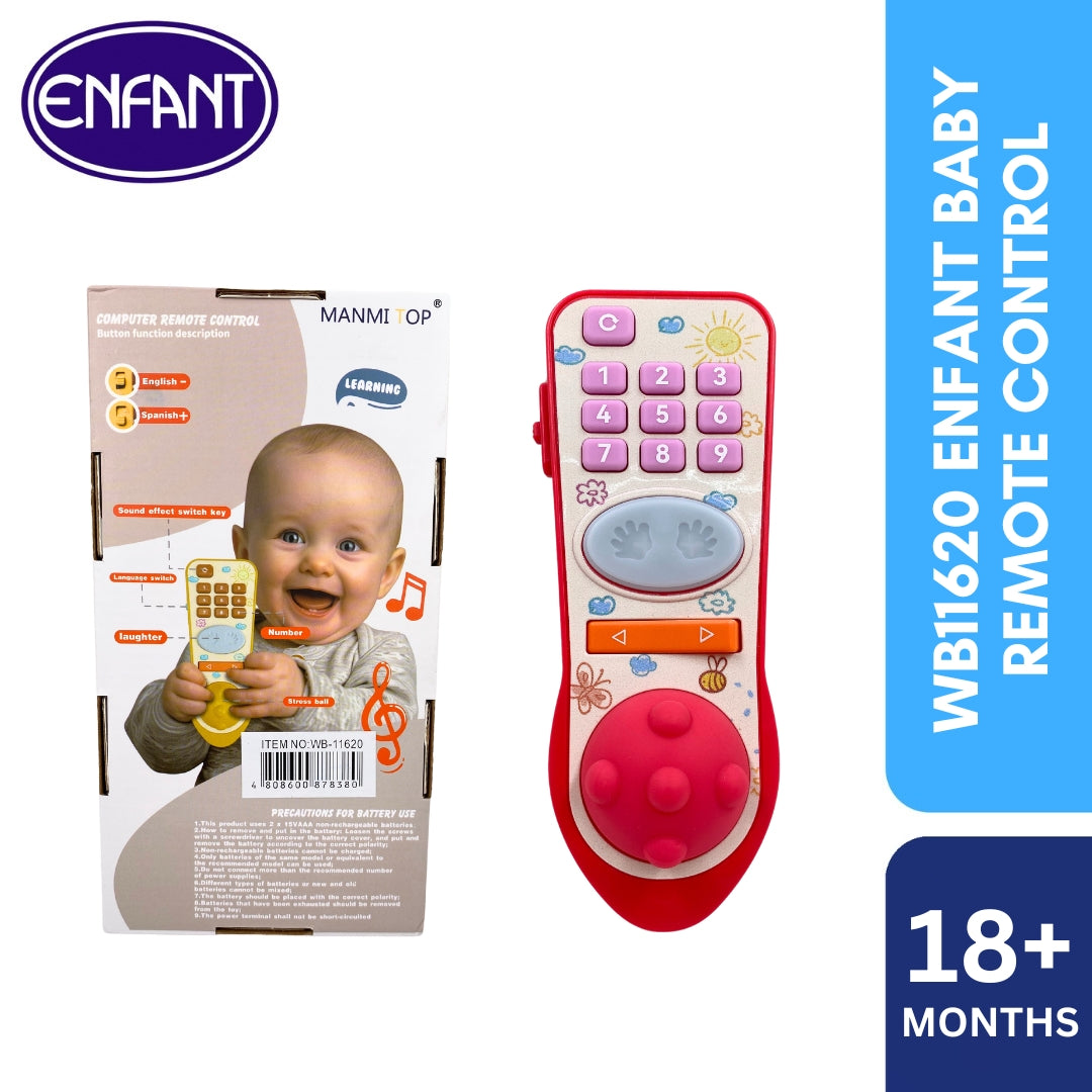 enfant baby remote control with stress ball_Ideal for gift