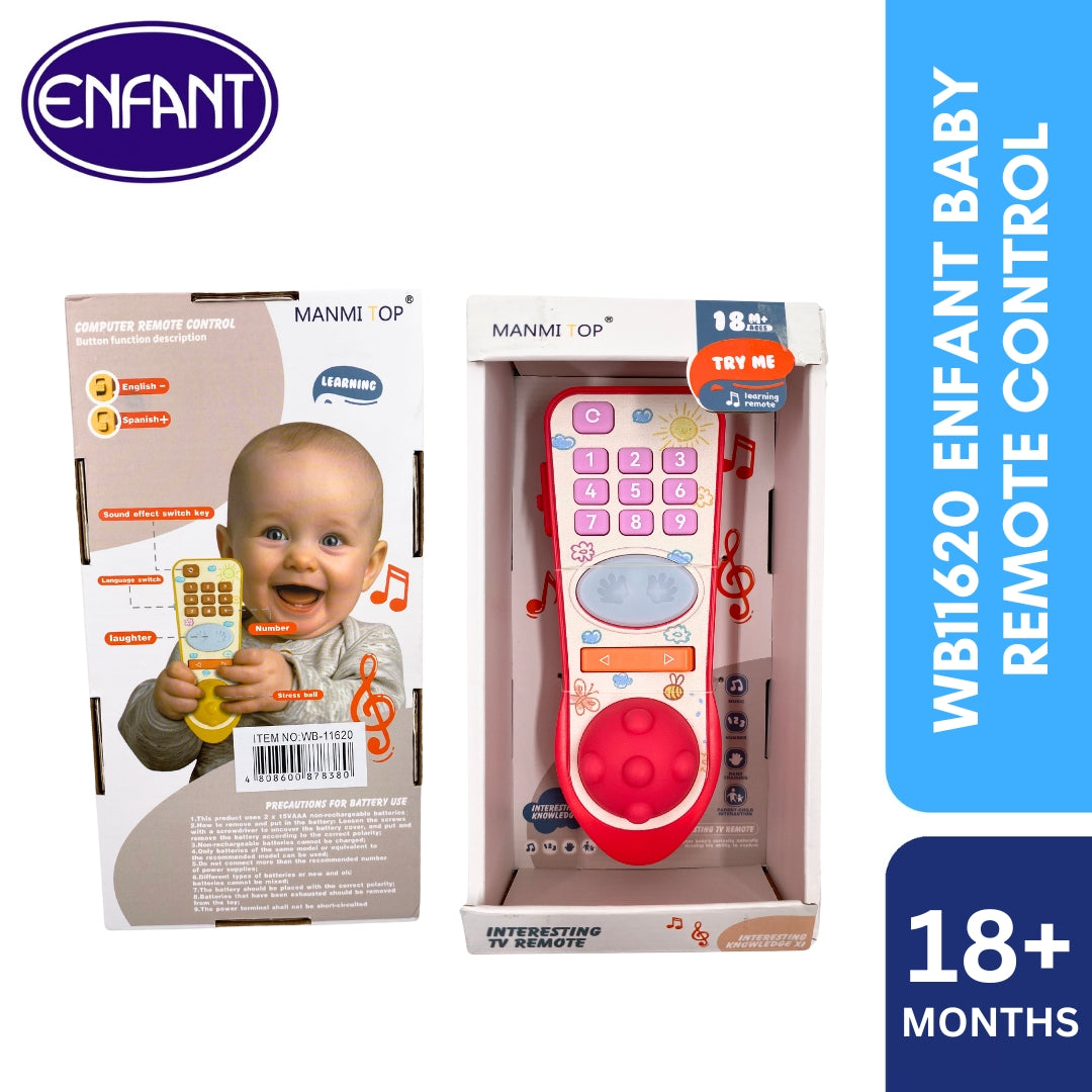 enfant baby remote control with stress ball_Ideal for gift