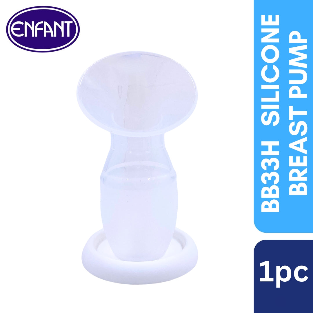 Enfant Baby Silicone Manual Breast Pump - Perfect for Breastfeeding Moms