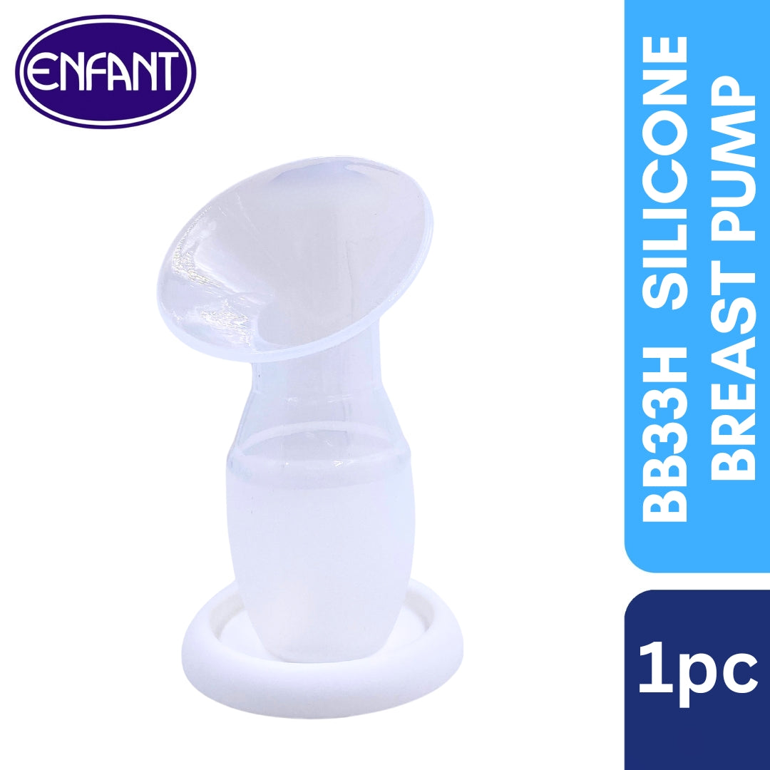 Enfant Baby Silicone Manual Breast Pump - Perfect for Breastfeeding Moms