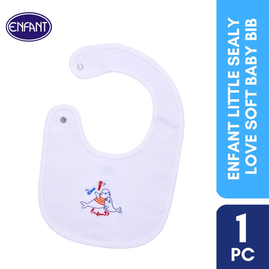 Enfant Little Sealy Love Soft Baby Bib