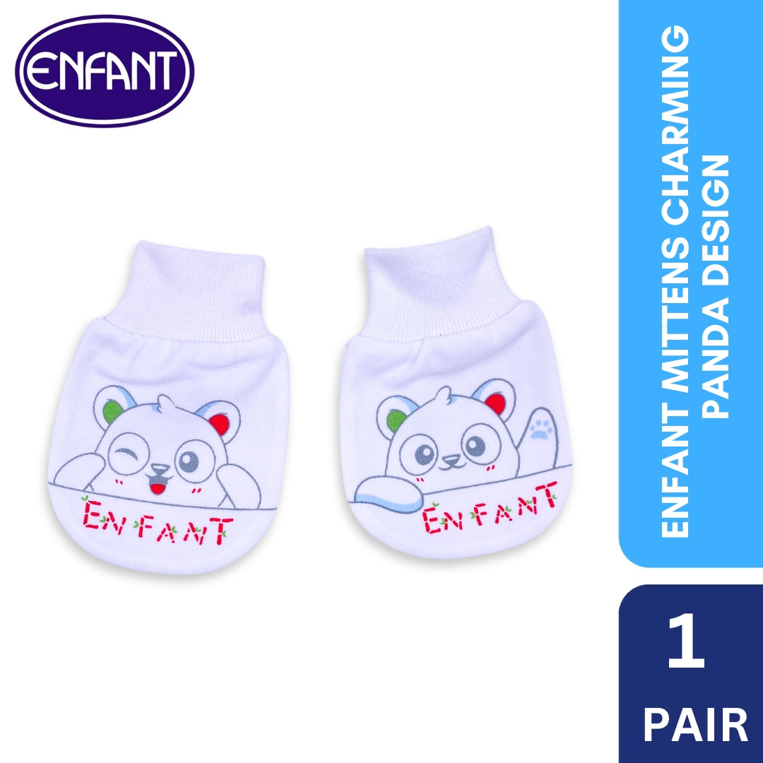 Enfant Mittens Charming panda Design 2025