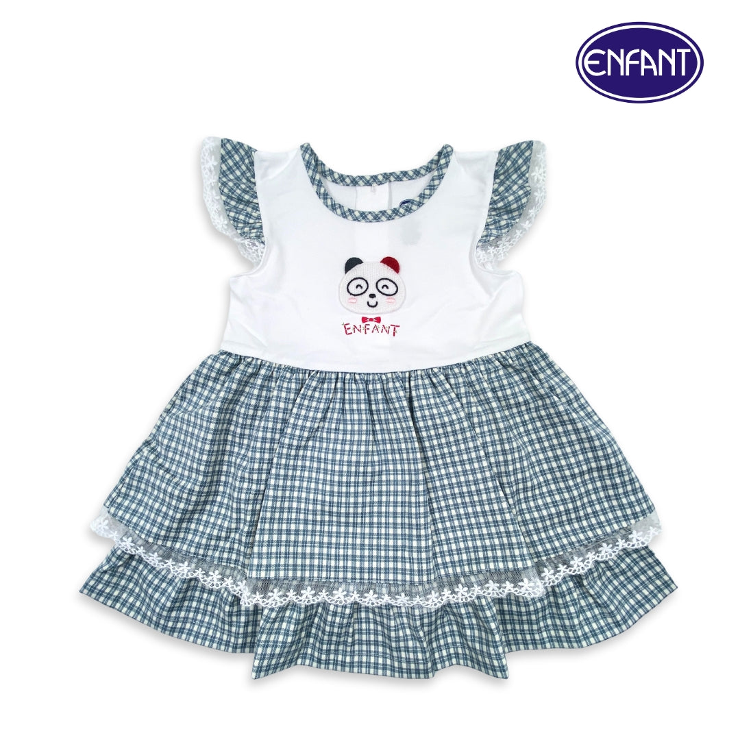 Enfant dress charming panda design 2025