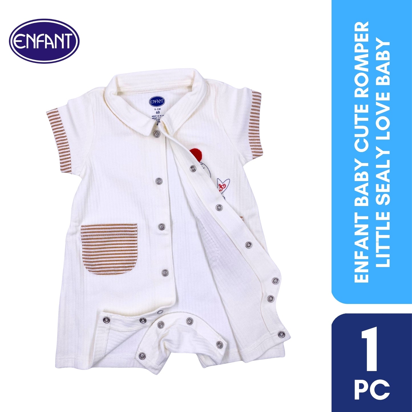 Enfant baby Cute Romper Little Sealy Love Baby