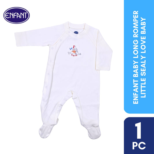 Enfant Baby Long Romper Little Sealy Love Baby